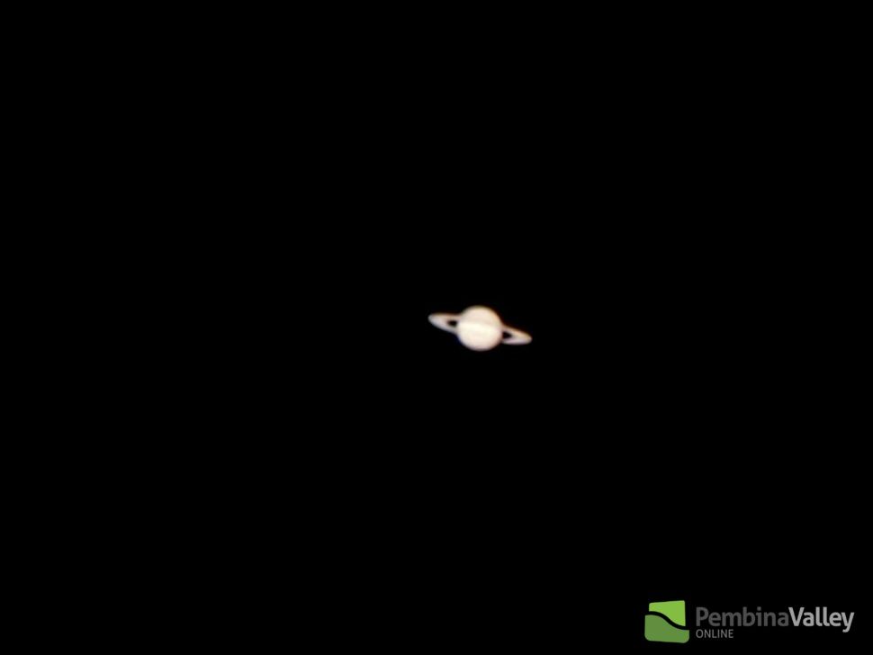 Saturn - photo supplied by Kenton Dyck